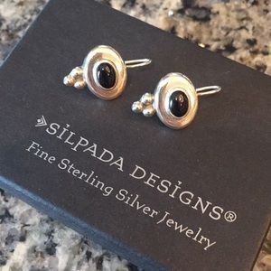 Silpada Black Onyx Earrings